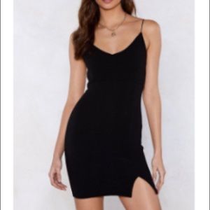 We Like ‘Em Feisty Black Bodycon Dress